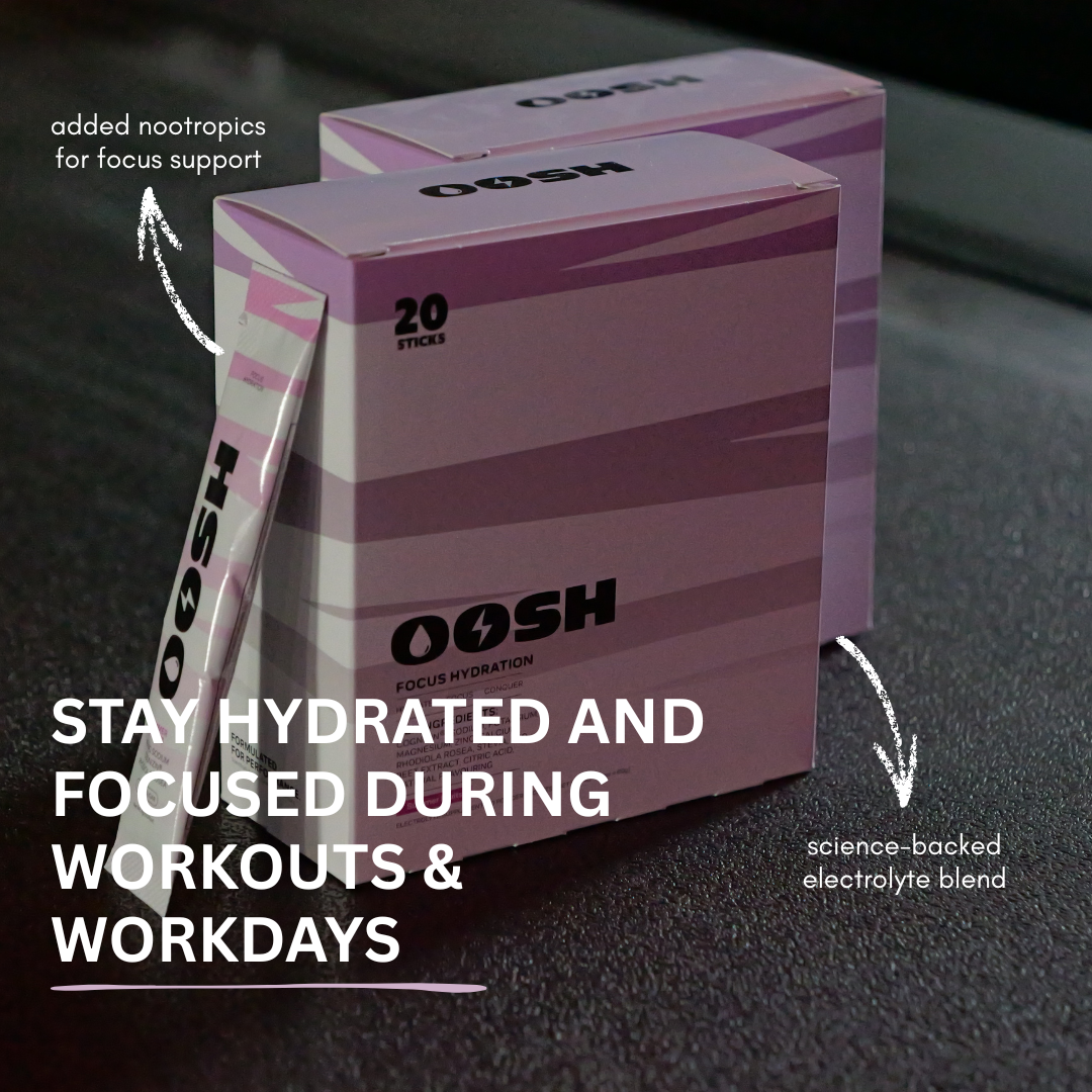 Focus + Hydration Electrolyte Sachets