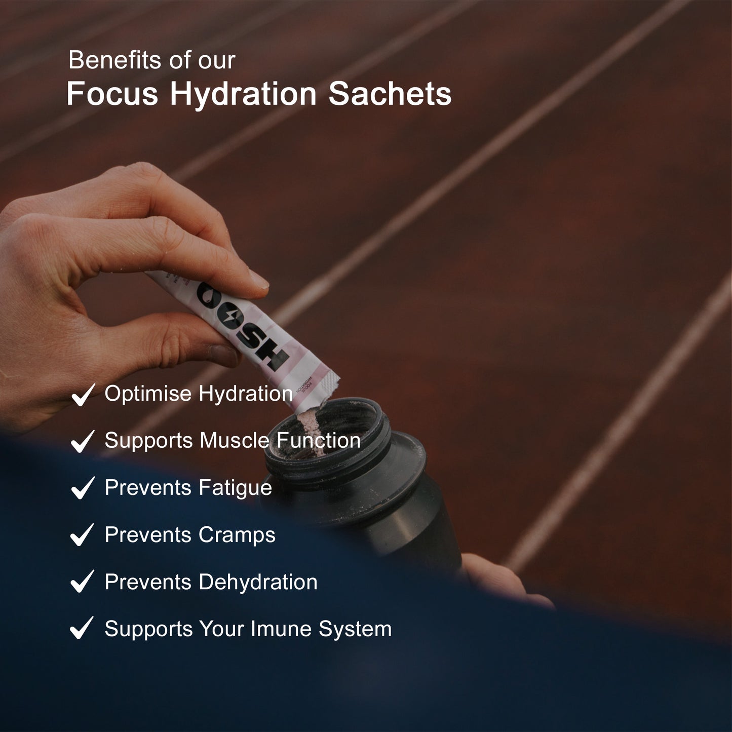 Focus + Hydration Electrolytes - 20 Sticks