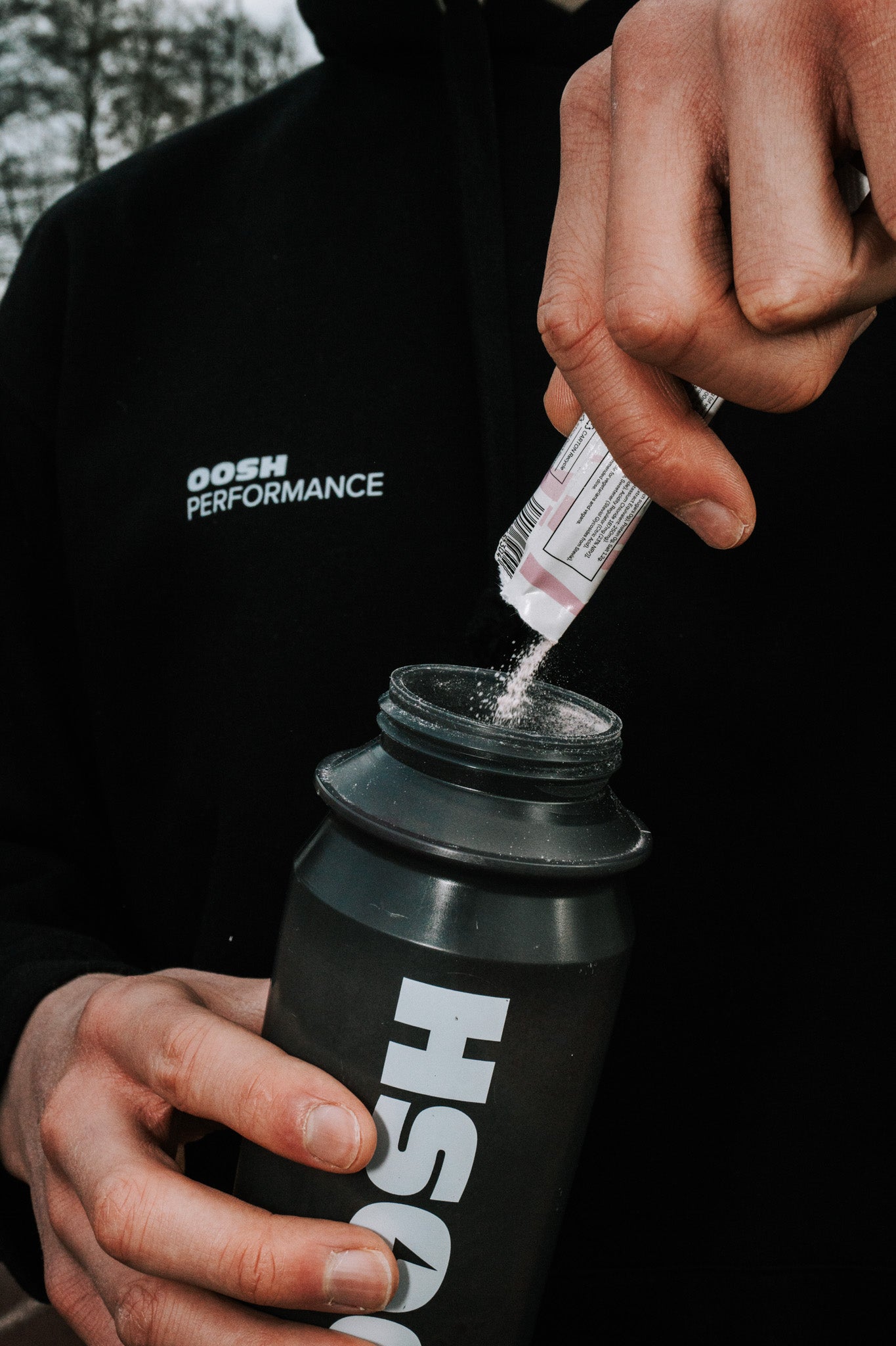 OOSH Focus Hydration used during an active routine